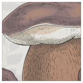 Wilde Pilze Stoff (Nahaufnahme)