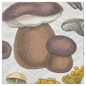 Wilde Pilze Stoff (Muster)