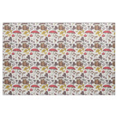 Wilde Pilze Stoff (Yard (91,4 cm))