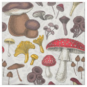 Wilde Pilze Stoff (Muster)