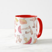 Wilde Pilze Tasse (VorderseiteRechts)