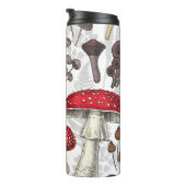 Wilde Pilze Thermosbecher (Nach rechts gedreht)