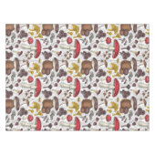 Wilde Pilze Tischdecke (Vorderseite (Horizontal))