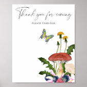 Wilde Pilze Vielen Dank für Ihr Kommen Poster (Vorne)