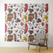 Wilde Pilze Wandteppich (Beispiel (Horizontal))