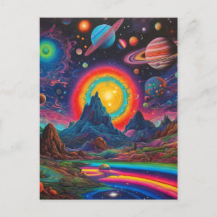 Wilde Planeten 2 Postkarte