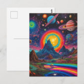 Wilde Planeten 2 Postkarte (Vorne/Hinten)