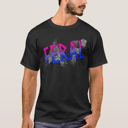 Wilde Pride bisexueller Freund T-Shirt (Vorderseite)