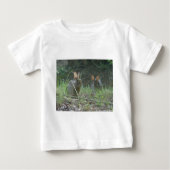 Wilde Rabbits Eastern Cottontail Pair Apparel Gesc Baby T-shirt (Vorderseite)