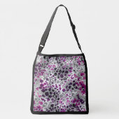 Wilde Rhythm Large Umhängetasche Tragetaschen Mit Langen Trägern (Rückseite)