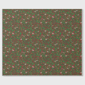Wilde Rhythmen von Weihnachten Geschenkpapier (Flach)