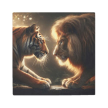 Wilde Rivalen: Löwen gegen Tiger Duel