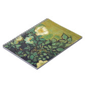 Wilde Rose,1890. Vincent van Gogh. Notizblock (Linke Seite)