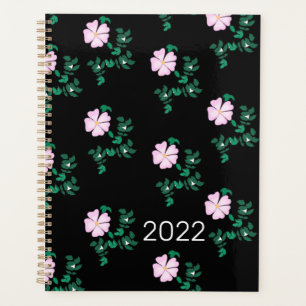 Wilde Rose 2022 - Blumenmuster Planer