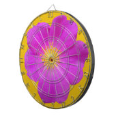 Wilde Rose 2 Dartscheibe (Vorderseite rechts)