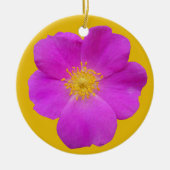 Wilde Rose 2 Keramikornament (Vorne)