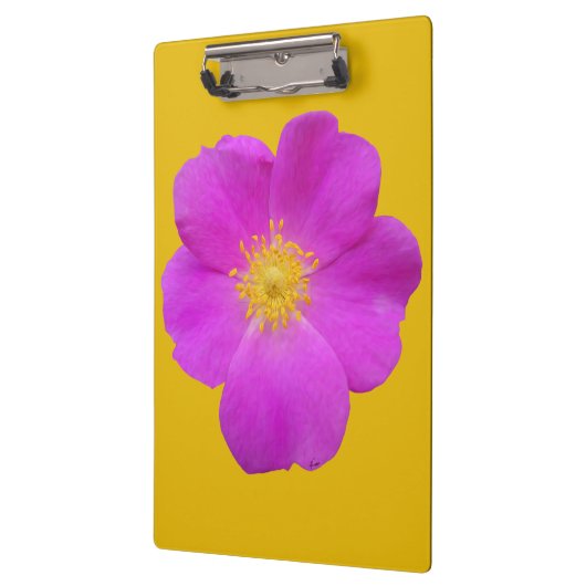 Wilde Rose 2 Klemmbrett (Links)