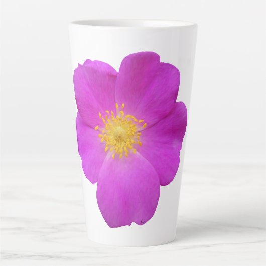 Wilde Rose 2 Milchtasse (Vorderseite)