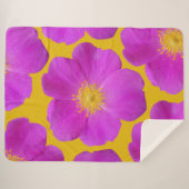 Wilde Rose 2 Sherpadecke (Vorderseite (Horizontal))