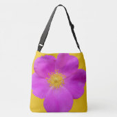 Wilde Rose 2 Tragetaschen Mit Langen Trägern (Rückseite)