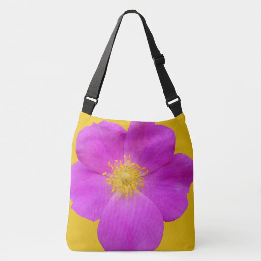 Wilde Rose 2 Tragetaschen Mit Langen Trägern (Vorderseite)