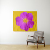 Wilde Rose 2 Wandteppich (Beispiel (Horizontal))
