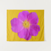 Wilde Rose 2 Wandteppich (Vorderseite (Horizontal))