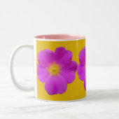 Wilde Rose 2 Zweifarbige Tasse (Links)