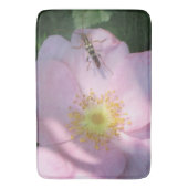 Wilde Rose Bath Mat Badematte (Vorderseite Vertikal)