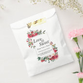 Wilde Rose bevorzugen Tasche Geschenktütchen (Versiegelt)