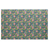 Wilde Rose, blauer Hintergrund, wilde Rose, Rose, Stoff (Yard (91,4 cm))