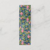 Wilde Rose, blauer Hintergrund, wilde Rose, Rose,  Treuekarte (Außenseite Aufgefaltet)