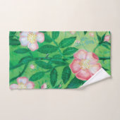 Wilde Rose Blume Badhandtuch Set (Handtuch)