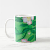 Wilde Rose Blume Kaffeetasse (Links)