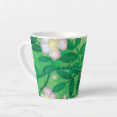 Wilde Rose Blume Kleine Milchtasse (Linke Ecke)