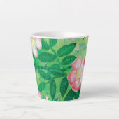 Wilde Rose Blume Kleine Milchtasse (Vorderseite)