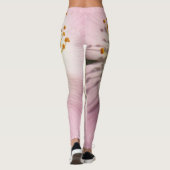 Wilde Rose Blume Leggings (Rückseite)