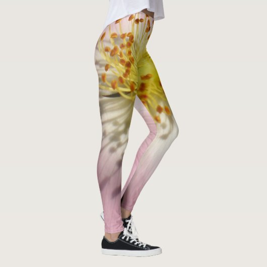 Wilde Rose Blume Leggings (Rechts)