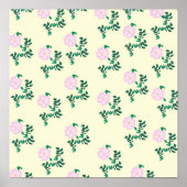 Wilde Rose Blume Poster (Vorne)