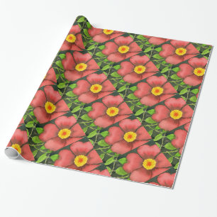 "Wilde Rose" Blumengartenpapier Geschenkpapier