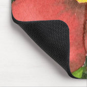 "Wilde Rose" Blumenmousepad Mousepad (Ecke)