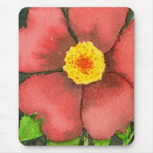 "Wilde Rose" Blumenmousepad Mousepad (Vorne)