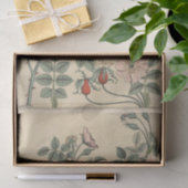 Wilde Rose, Botany Serie von Eugene Grasset Seidenpapier (Geschenk)