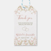 Wilde Rose Geschenkanhänger (Vorderseite)