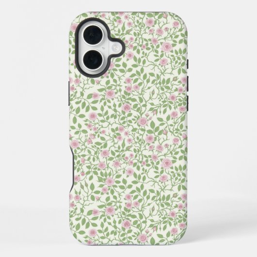 Wilde Rose iPhone Hülle (Rückseite)