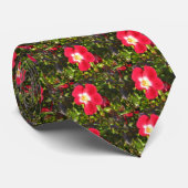 Wilde Rose Krawatte (Gerollt)