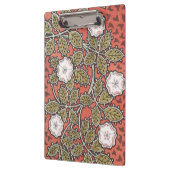 Wilde Rose Kunst Illustration Blume Vintag Klemmbrett (Links)