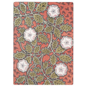 Wilde Rose Kunst Illustration Blume Vintag Klemmbrett (Rückseite)