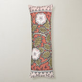 Wilde Rose Kunst Illustration Blume Vintag Seitenschläferkissen (Rückseite (Vertikal))