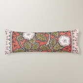 Wilde Rose Kunst Illustration Blume Vintag Seitenschläferkissen (Vorderseite)